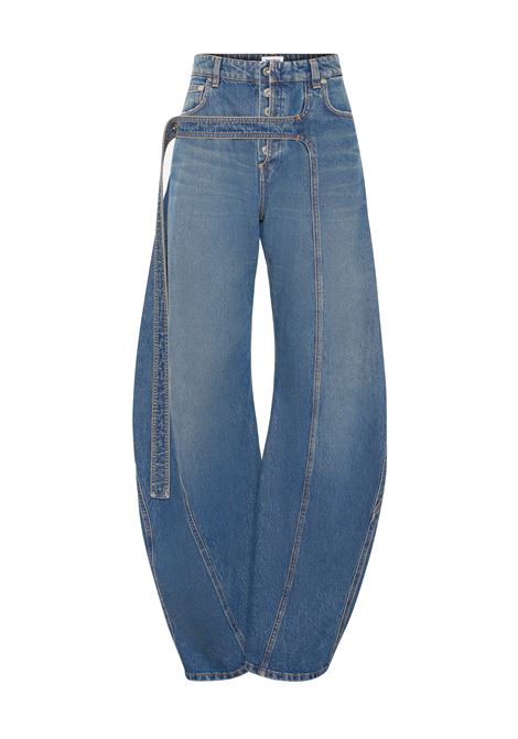 jeans denim strap donna blu JEAN PAUL GAULTIER | 25/03-W-TR009-D02457